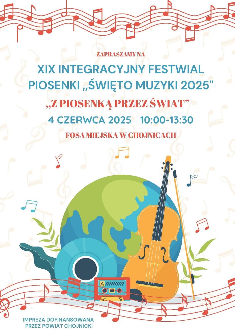 Święto muzyki Zaproszenie